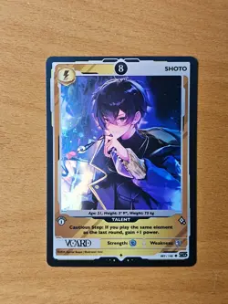 Shoto 8 Holo Card First (1st) Edition Rising Stars GamerSupps VCard 097/190 - Image 2