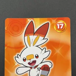 Scorbunny Pokemon Card Mega Get Nintendo Bandai Namco Japanese Prize TCG S149-56 - Image 3