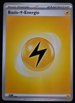 German Lightening Energy Pokemon Card #004 - Image 1