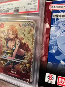 PSA10 Nami ST01-007 2023 CS Celebration Pack One Piece Card 2024 Japan JP F/S - Image 2