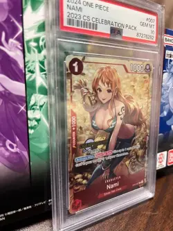 PSA10 Nami ST01-007 2023 CS Celebration Pack One Piece Card 2024 Japan JP F/S - Image 3
