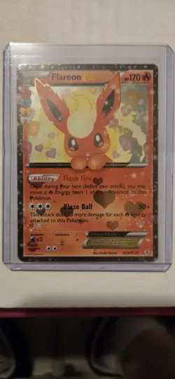 Flareon EX RC6/RC32 Pokemon TCG Card Generations Holo Rare Radiant Collection - Image 1