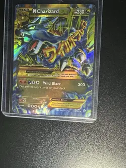 MCharizard EX Mega Evolution Wild Blaze Holo Pokemon Card 230 HP - Image 1