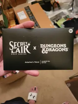 MTG Secret Lair x Dungeons & Dragons: Astarion’s Thirst Rainbow Foil Edition - Image 1
