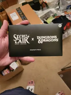 MTG Secret Lair x Dungeons & Dragons Astarion's Thirst Non-Foil Edition SEALED - Image 1
