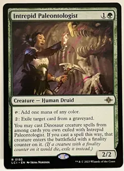 Intrepid Paleontologist -#193-MTG- The Lost Caverns of Ixalan-Regular-NM - Image 1