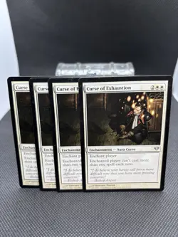***Curse of Exhaustion X4***Dark Ascension MTG Magic The Gathering - Image 1
