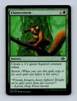 Chatterstorm Modern Horizons 2 Foil MTG NM - Image 1