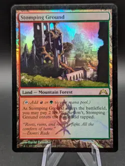 MTG: Stomping Ground | Foil | Gatecrash | LP | - Image 1