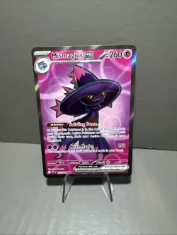 Pokemon Card - Mismagius ex 112/094 Me02: Phantasmal Flames Holo Near Mint - Image 1