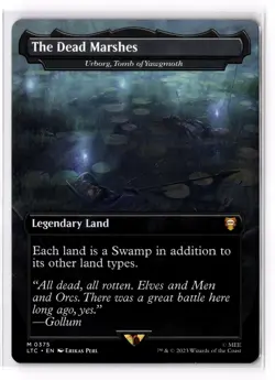 The Dead Marshes - Urborg, Tomb of Yawgmoth 375 The Lord of the Rings NM - Image 1