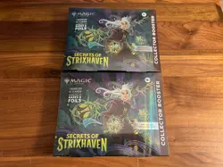 2 Magic the Gathering Secrets of Strixhaven Collector Boosters MTG - Brand New - Image 1