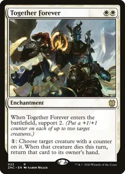 Together Forever Commander Zendikar Rising Near Mint MTG Magic DNA GAMES - Image 1
