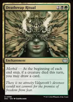 Deathreap Ritual Commander: Duskmourn: House of Horror Near Mint, English - Image 1