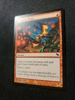 Crimson Wisps Shadowmoor NM Magic The Gathering MTG Tcg See Pics ** - Image 3