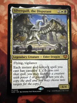 Silverquill, the Disputant Secrets of Strixhaven Regular - Image 1