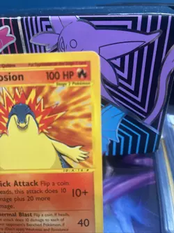 Pokemon Typhlosion TCG Expedition Card 64/165 Regular Rare Non-Holo HP - Image 3