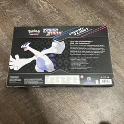 Pokemon TCG Crown Zenith Lugia v & Unown v Special Collection Box Sealed - Image 3