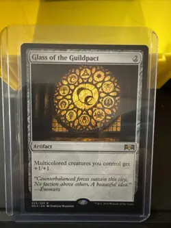 MTG Ravnica Allegiance Glass of the Guildpact 233/259 NM Rare - Image 1