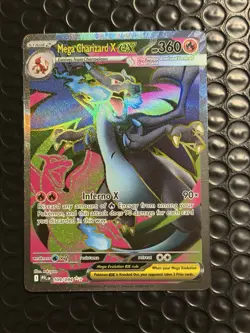 Mega Charizard EX - 109/94 - Full Art Holo Ultra Rare -Pokemon Phantasmal Flames - Image 3