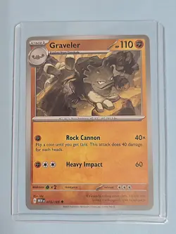 2023 Graveler 75/165 - Scarlet & Violet 151 - NM/MINT Pokemon TCG - Image 2