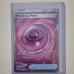 Pokemon Wondrous Patch 117/088 Reverse Holo Trainer-Item Obsidian Flames - Image 1