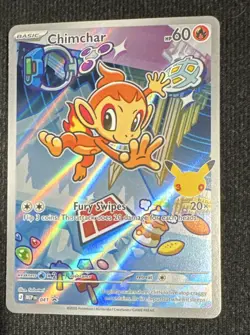 Pokemon Chimchar 041 Holo Promo EN 2026 Me Mega Evolution Promo Basic HP 60 - Image 1