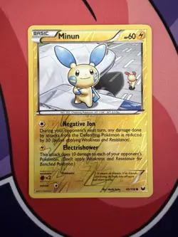 Plusle & Minun Reverse Holo Pair Dark Explorers DEX 39/108 40/108 Pokemon TCG - Image 2