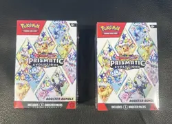 Pokemon TCG: Prismatic Evolutions Booster Bundle - Lot of 2 - Factory Sealed - Image 1