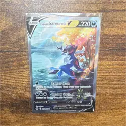 Pokemon Hisuian Samurott V Ultra Rare Holo GG51/GG70 Crown Zenith 220 HP - Image 1