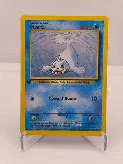 Carte Pokemon : Otaria 41/102 Edition 1 Set de Base Wizards Francaise - Image 1