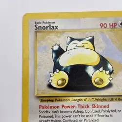 Snorlax 27/64 Jungle HP Rare WOTC Pokemon TCG Vintage Single - Image 3