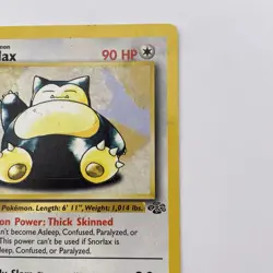 Snorlax 27/64 Jungle HP Rare WOTC Pokemon TCG Vintage Single - Image 4