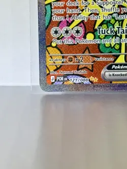 Pokemon TCG Mega Evolutions Perfect Order Meowth EX SIR 121/88 - Image 4