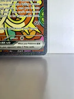 Pokemon TCG Mega Evolutions Perfect Order Meowth EX SIR 121/88 - Image 5