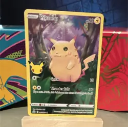 The Pokemon Company Pikachu 005/025 Celebrations Holo Rare Basic 60 HP EN - Image 1