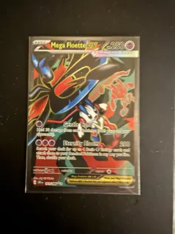 Mega Floette Ex 101/086 English Chaos Rising Full Art Ultra Rare Pokemon TCG - Image 1
