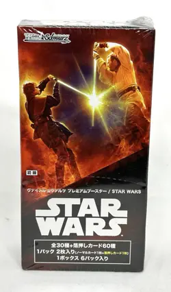 Weiss Schwarz Star Wars Premium Booster Japanese 6 packs Bushiroad US seller - Image 1