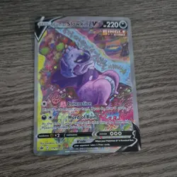 Pokemon Galarian Slowking v Alternate Full Art Card 179/198 Chilling Reign - NM - Image 1