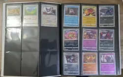 Pokemon TCG Binder Full Of S9a S10a S11a Pokeball Reverse Holos 91 Cards NM - Image 3