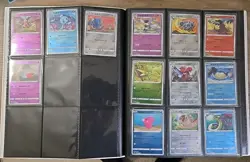 Pokemon TCG Binder Full Of S9a S10a S11a Pokeball Reverse Holos 91 Cards NM - Image 5