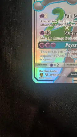 Mewtwo GX SV59/SV94 Hidden Fates Shiny Vault Holo Pokemon Card MP - Image 4