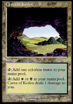 MTG English Caves of Koilos Light Play Normal Apocalypse - Image 1