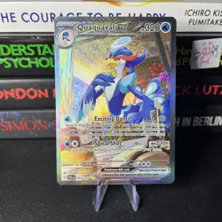 Pokemon TCG Quaquaval EX S&V Paldea Evolved Holo Card 260/193 NM - Image 1