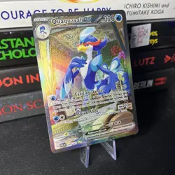 Pokemon TCG Quaquaval EX S&V Paldea Evolved Holo Card 260/193 NM - Image 2