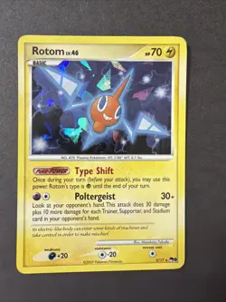 Rotom 5/17 Cracked Ice Holo Pokemon TCG Series 9 Promo Card - Image 1