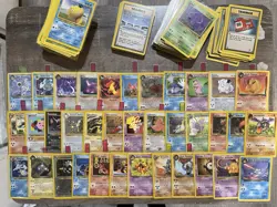 Huge Collection Bulk Lot of 300 Gym Challenge /Team Rocket/Pokemon Cards Vintage - Image 1