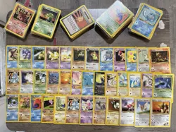 Huge Collection Bulk Lot of 300 Gym Challenge /Team Rocket/Pokemon Cards Vintage - Image 4