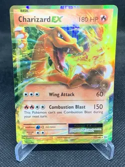 Charizard EX 12/108 - Pokemon TCG Evolutions XY Ultra Rare Card NM - Image 1
