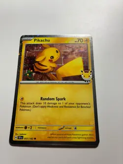 Pikachu (Pokemon Day 2026) 051/162 Holo Miscellaneous Cards & Products Pokemon - Image 1